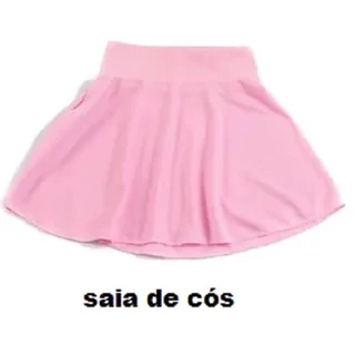 Saia de Cós infantil para aulas de Ballet