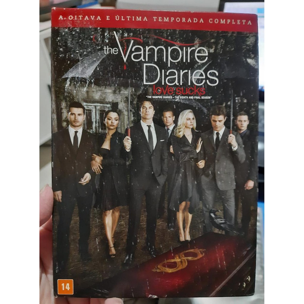 dvd the vampire diaries oitava temporada