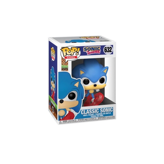 Boneco Funko Pop Sonic 30Th Sonic Classic 632 em Promoção na Americanas