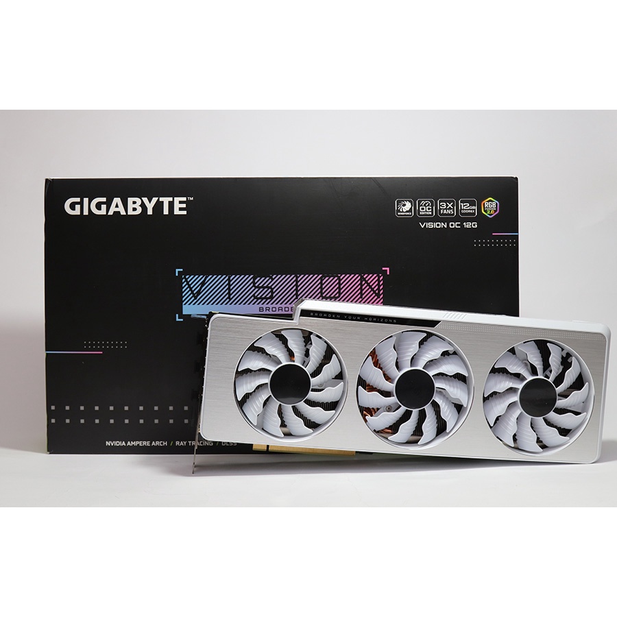 NOVO: GIGABYTE GeForce RTX 3080 Ti VISION OC 12GB GDDR6X