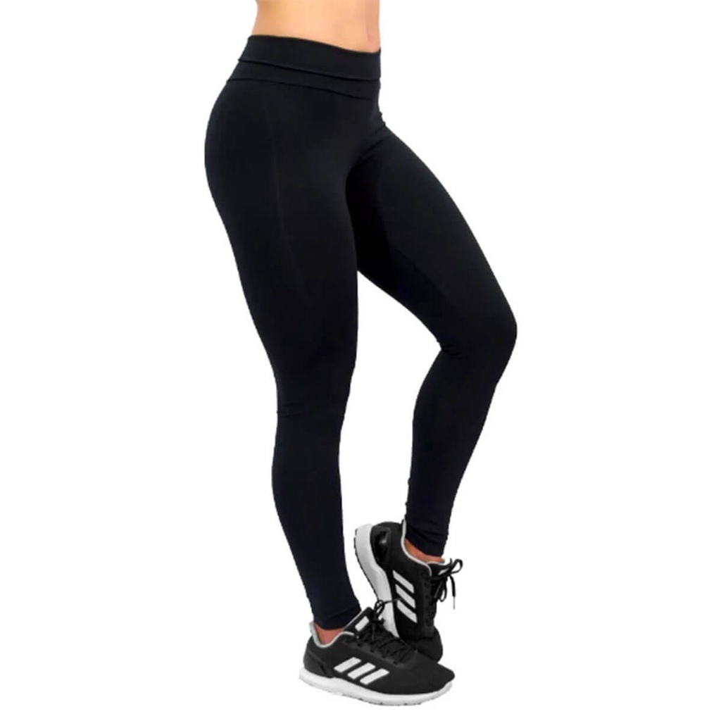 Calça Legging Emana FIT Anti Celulite Cós Normal Preto