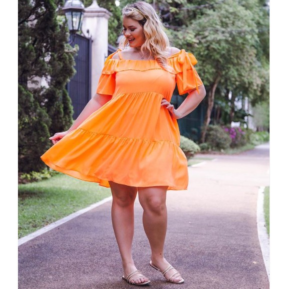 Vestido neon plus store size