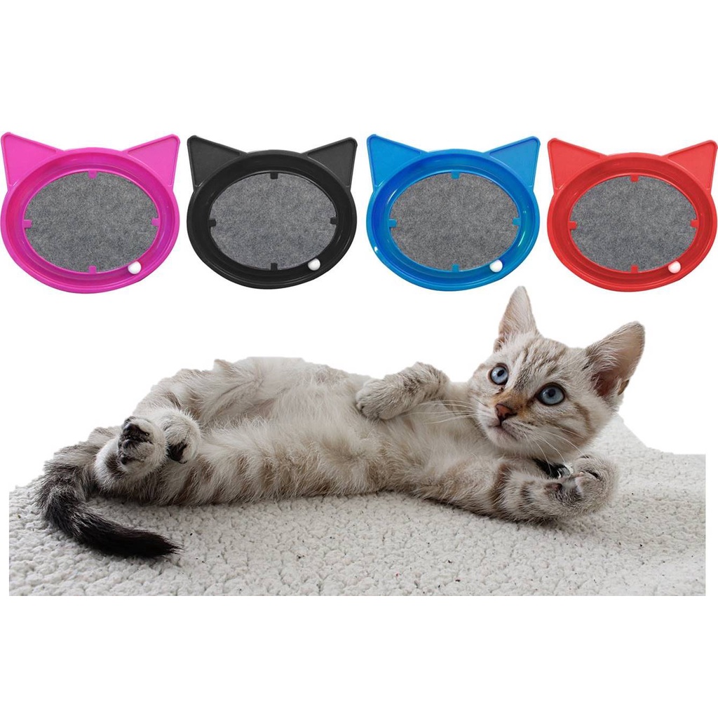 Brinquedo Arranhador Para Gato Super Cat Relax Pop Bolinha
