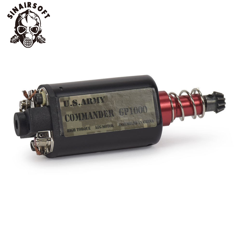 Moteur Airsoft GP1000 Super High Torque - Pour Gearbox Ver.2/3 - Axe Long/court (SINAIRSOFT)