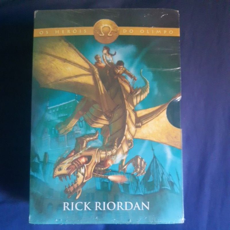 Box Os Heróis Do Olimpo Rick Riordan Shopee Brasil