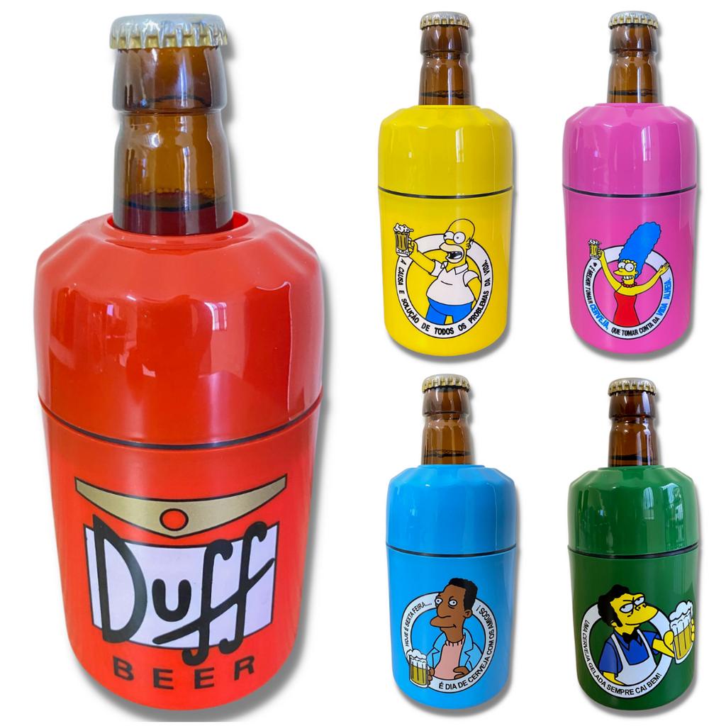 Monte Seu Kit Suporte Cerveja Os Simpsons Personagens 350ml