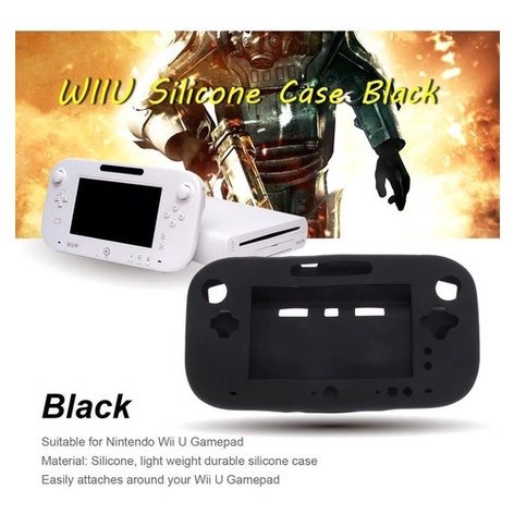 Case Silicone Gamepad Wii U Capa Reforcada Game Pad Wiiu