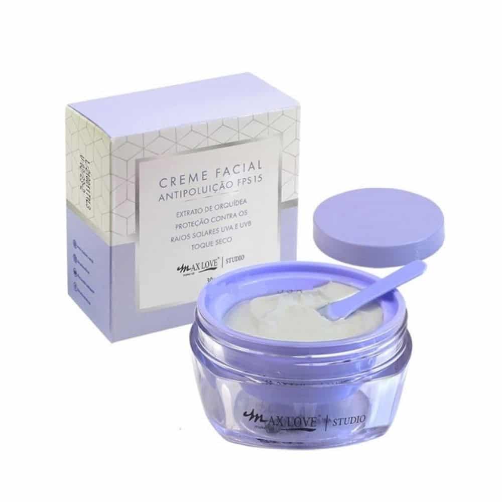 Creme Facial Antipoluição Fps15 Max Love 30g