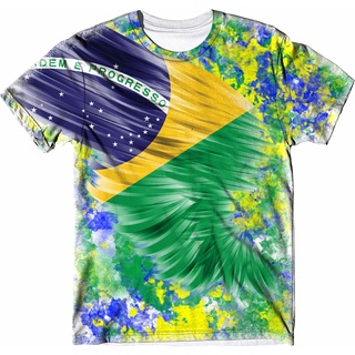 Camiseta Tie Dye Brasil