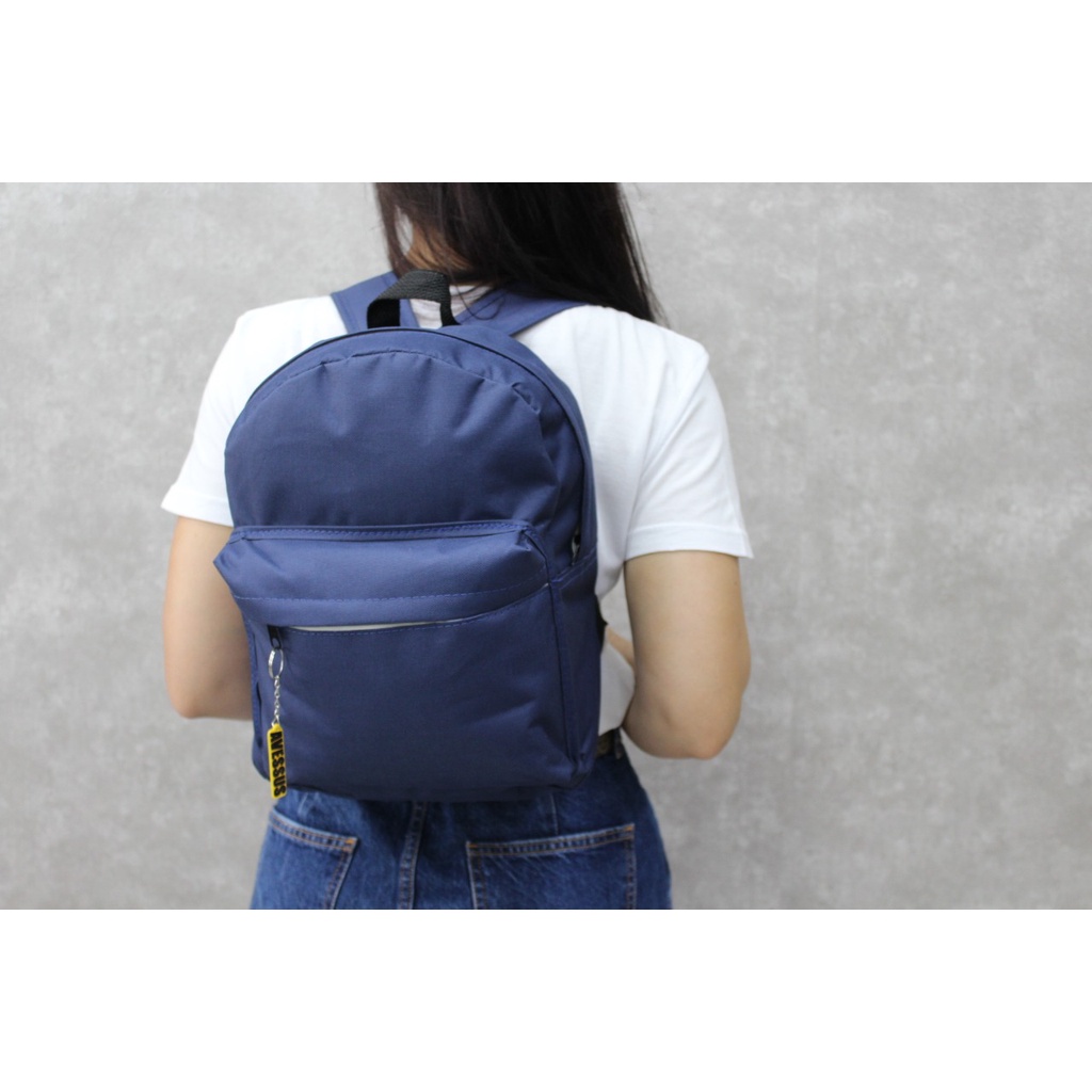 Mochila Masculina Feminina Barata Básica Escolar Universitária Trabalho com Bolso