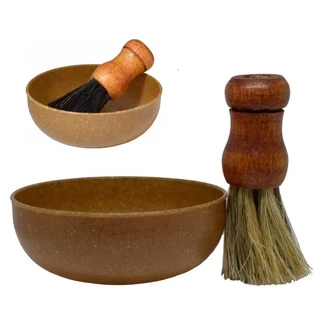 Kit de barbear Cumbuca & Pincel.