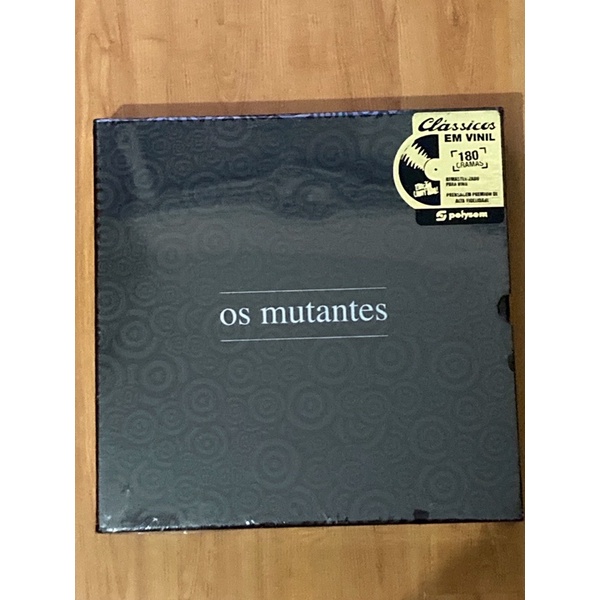 Box Vinil LP Os Mutantes - 7 Lps - Novo Lacrado Polysom - Arnaldo