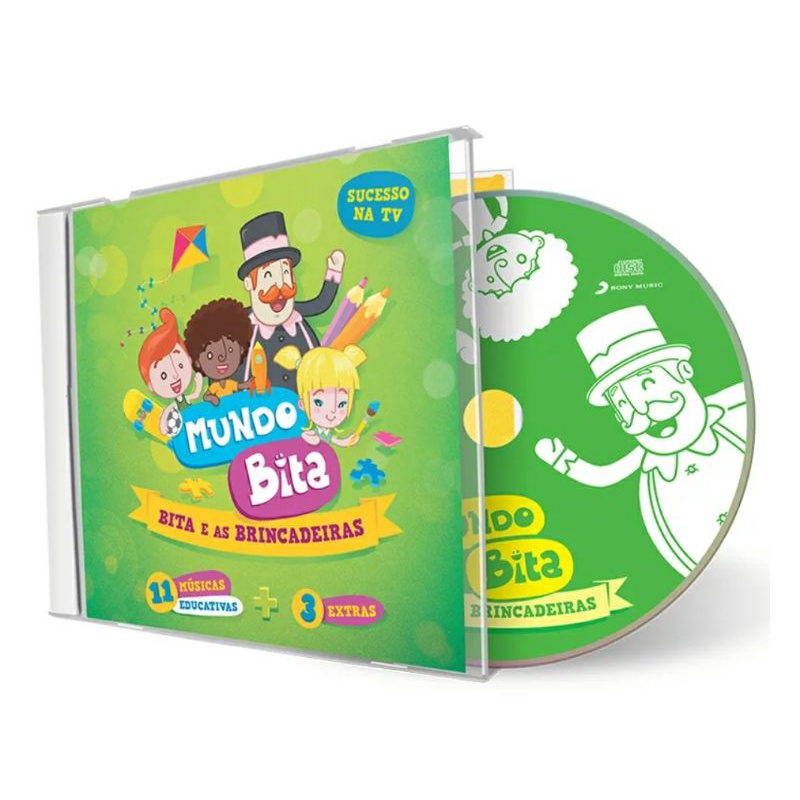 Mundo Bita - Bita e as brincadeiras CD Original/lacrado | Shopee Brasil