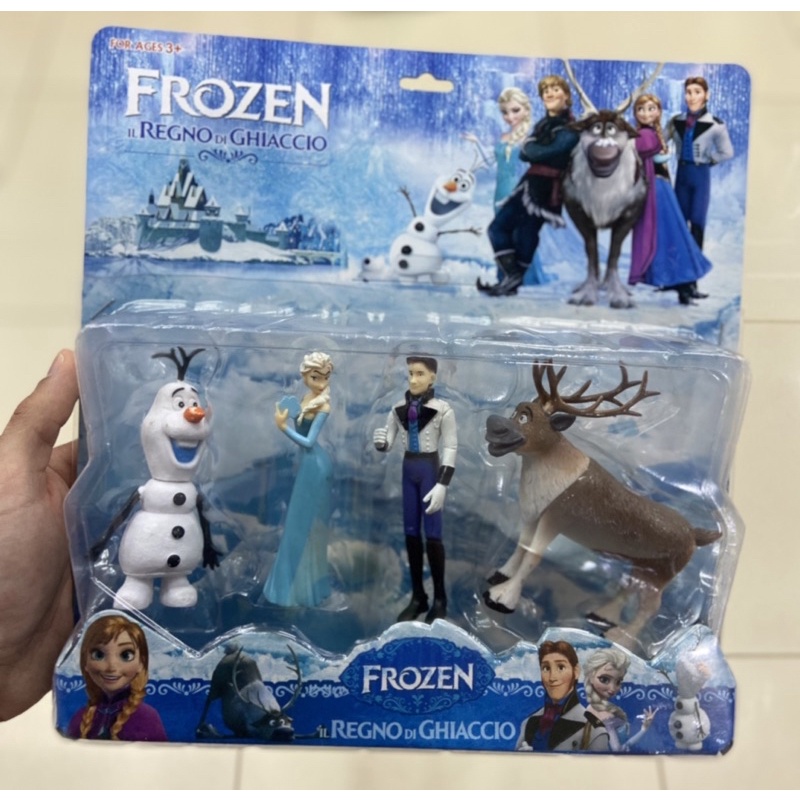 Kit Bonecos Frozen ll no Shoptime