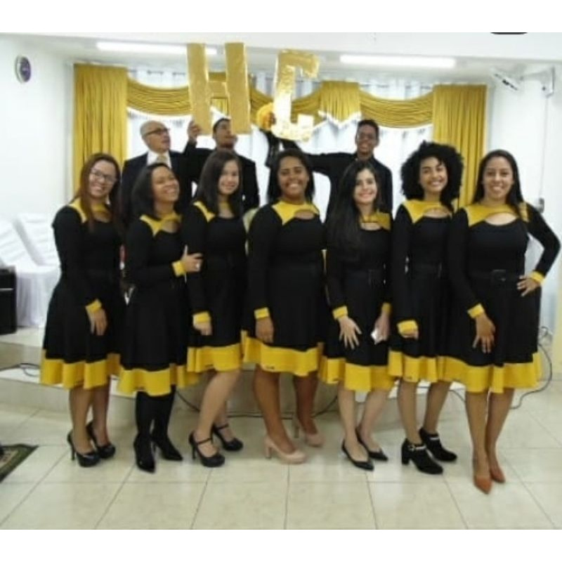 Uniformes para congresso hot sale de senhoras evangelicas