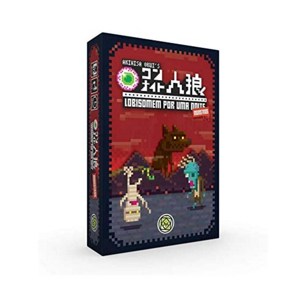 Jogo de Cartas Lobisomem por uma noite: Monstros Grok Games