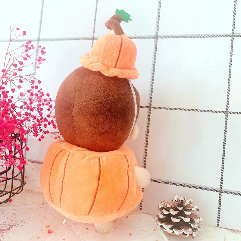 Em promoção! Halloween 20 Cm De Abóbora Roupas Calças De Roupa De Bebê Amor  Feijão Chapéu De Boneca De Brinquedo Bonito Dress Up Kawaii Headwear  Decorar Presentes De Natal