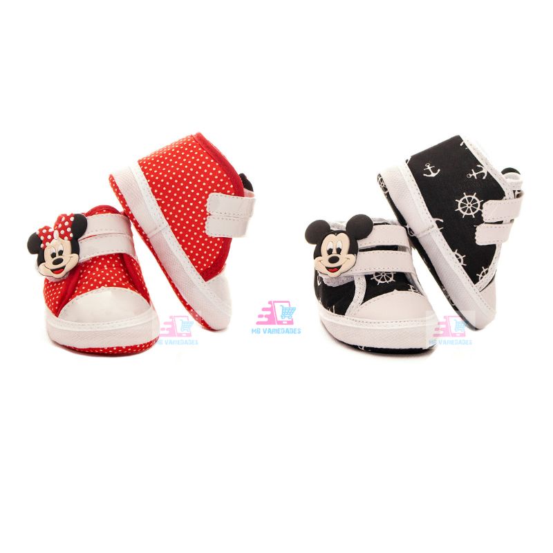 Sapatinho mickey hot sale