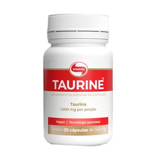 L-Taurina Taurine Vitafor 30 Caps 550mg