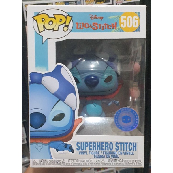 Superhero stitch hot sale funko pop