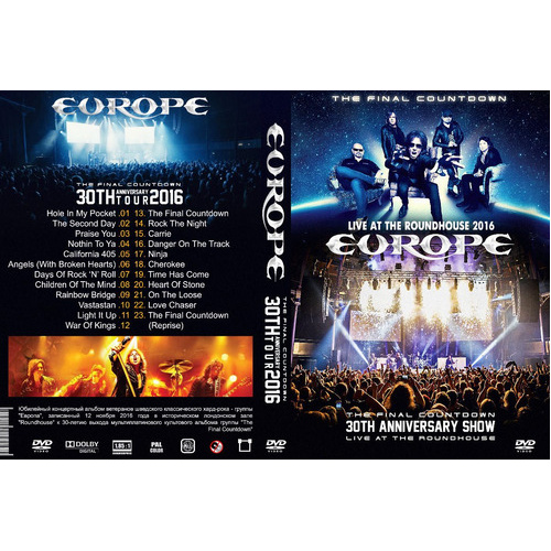 DVD+2CD！ヨーロッパ/ファイナル・カウントダウン 30thアニヴァーサリー Europe - Final Countdown 30th Anniversary Show Live At The R