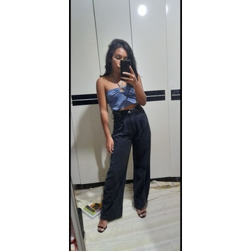 Calça jeans hot sale preta zara