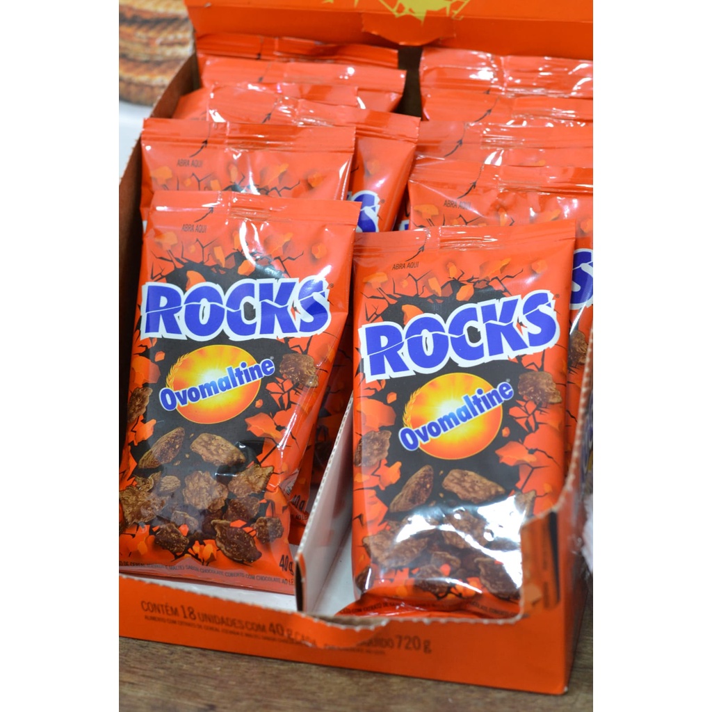 Rocks Ovomaltine 40g | Shopee Brasil