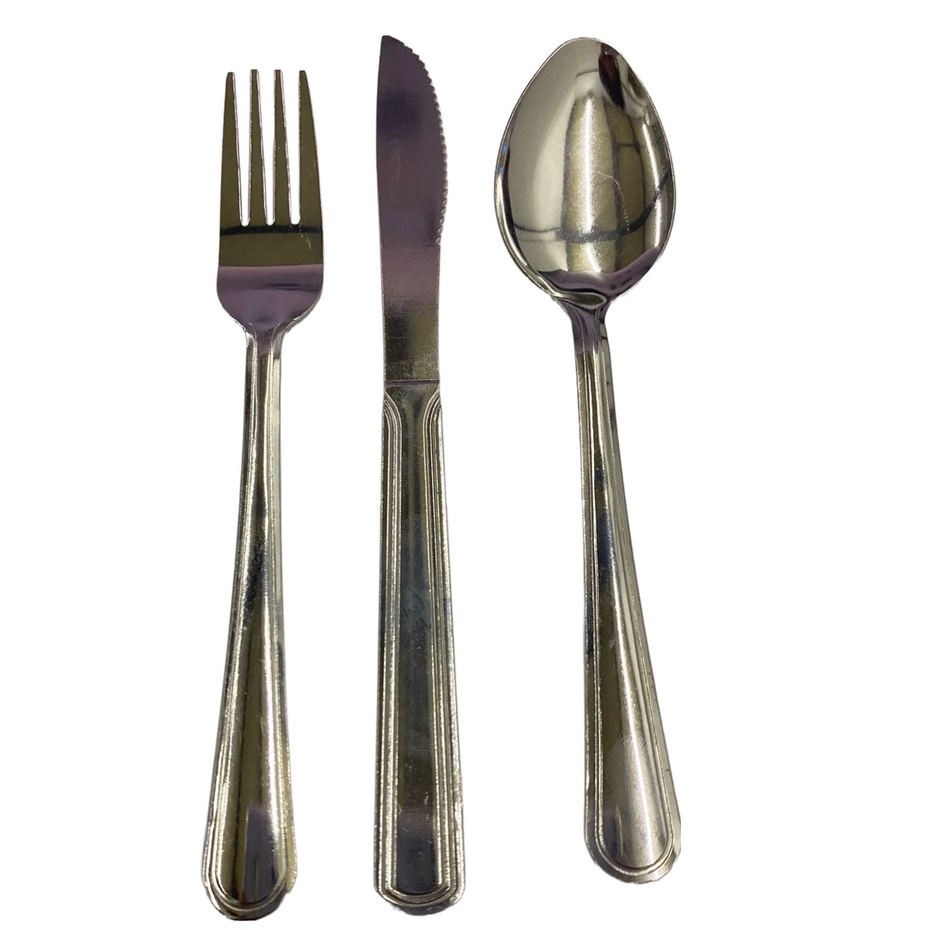 Kit Colher Garfo Faca Talher Completo | Shopee Brasil