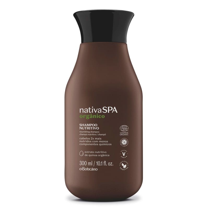 Shampoo Nativa Spa Orgânico 300ml Shopee Brasil