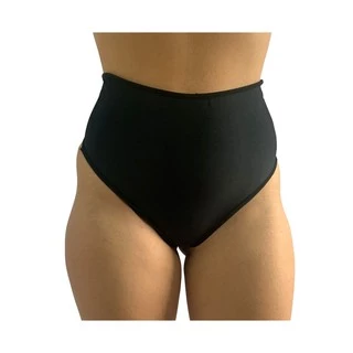 Calcinha cós alto lingerie feminina microfibra