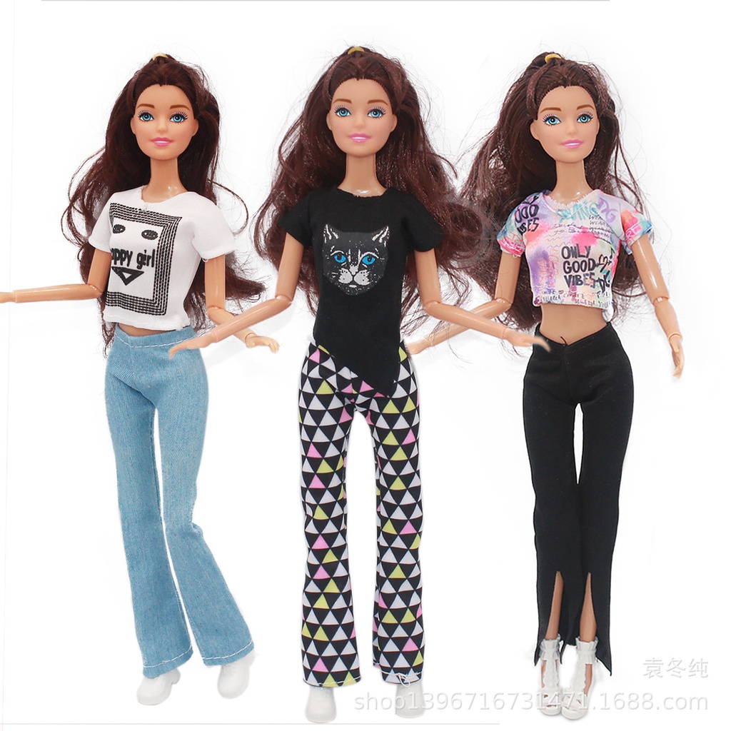 Adequado Para 30cm Barbie/Fashion/Jeans/Mudança De Roupas , Uma, roupas da  barbie para pessoas 