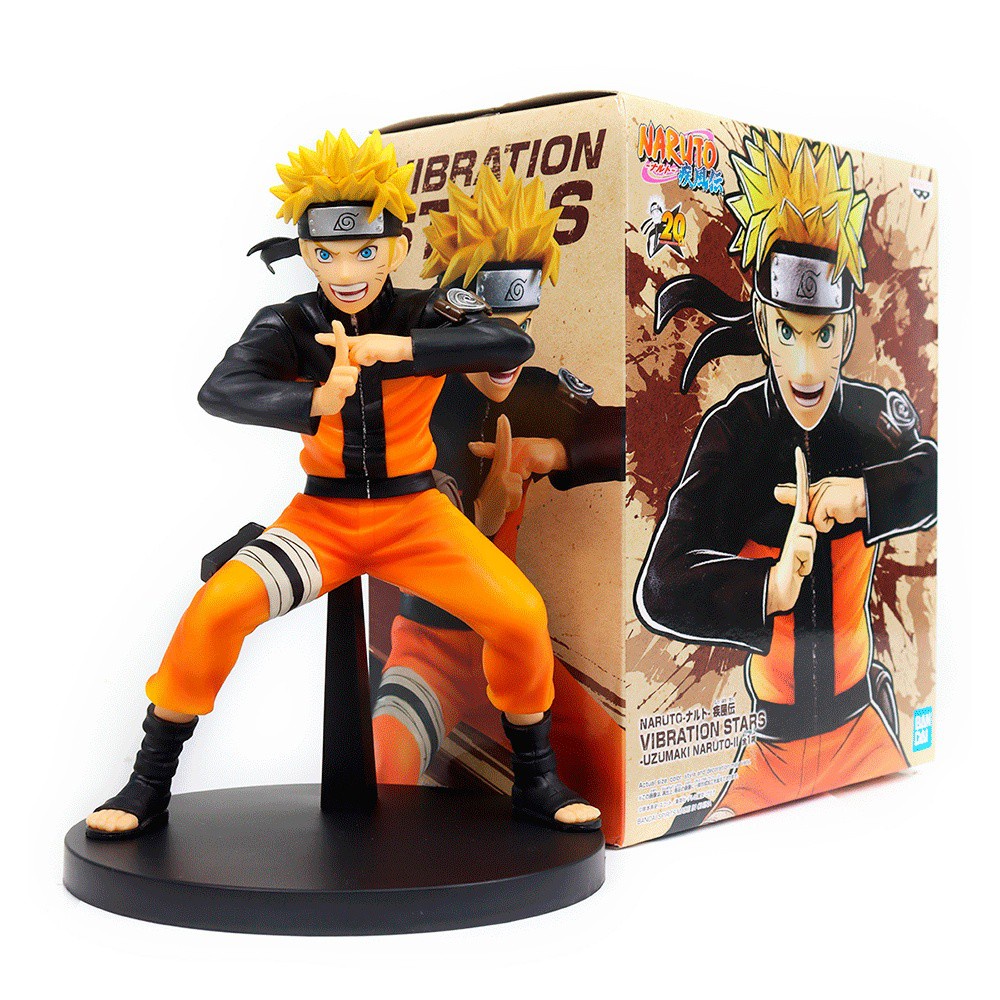 Action Figure Anime Naruto Uzamaki II em Naruto Shippuden
