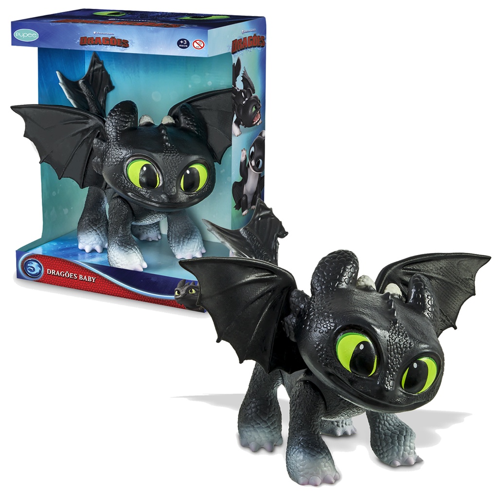 Batatão - Baby Dragões - DreamWorks™ Como Treinar o seu Dragão® - Loja da  Pupee