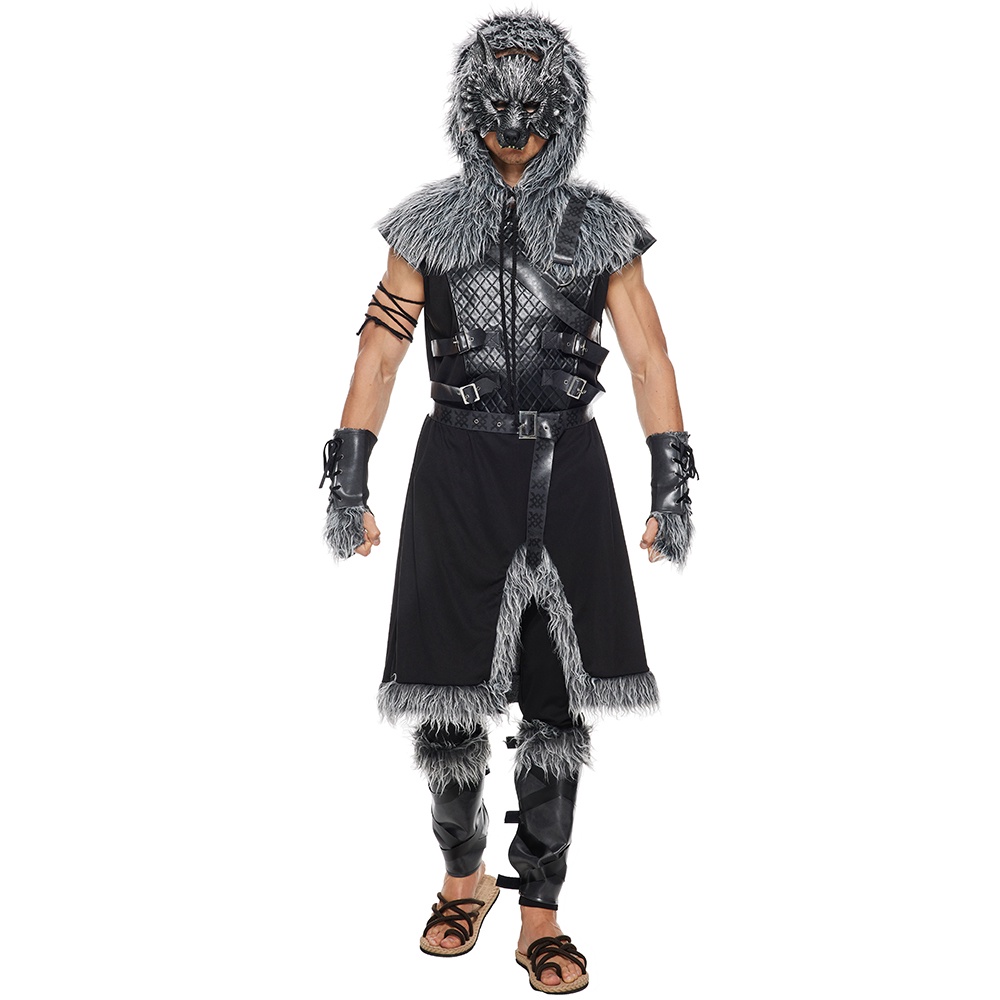 Fantasia de pirata viking, dia das bruxas, guerreiro medieval, roupa para  cosplay larga, larga, capacete masculino