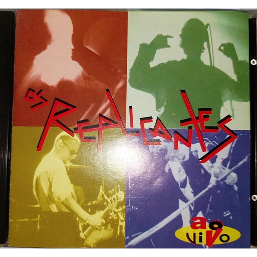 Os Replicantes Ao Vivo Cd Usado Shopee Brasil