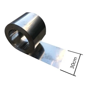Chapa Folha De Aluminio Largura 30cm (Preço por metro linear) para Artesanato Calha Rufo