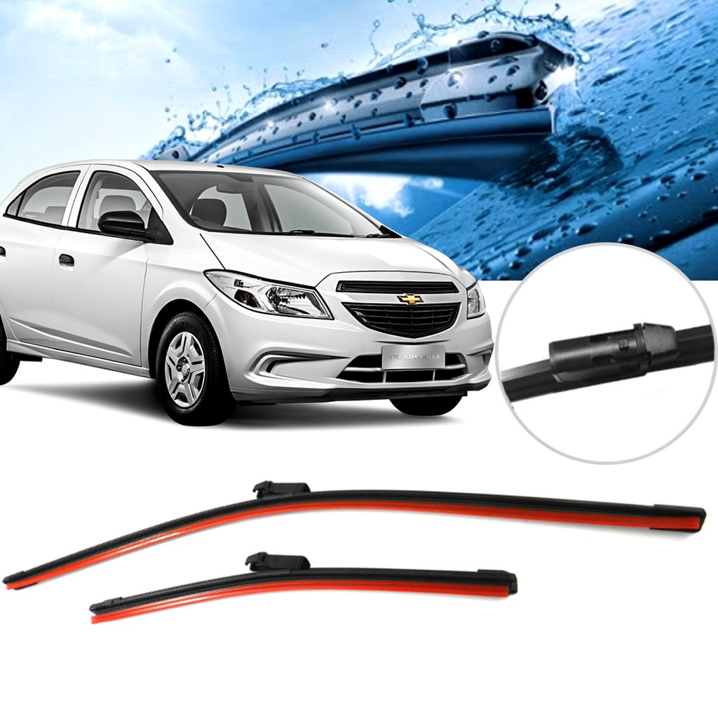 Palheta Limpador Parabrisa Específica Para Chevrolet Onix 2013 2014 ...