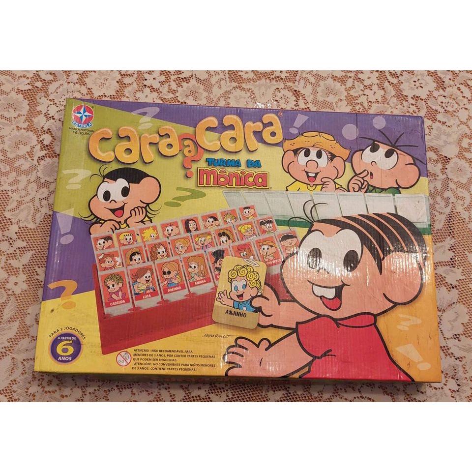 jogo Cara a Cara Turma da Mônica