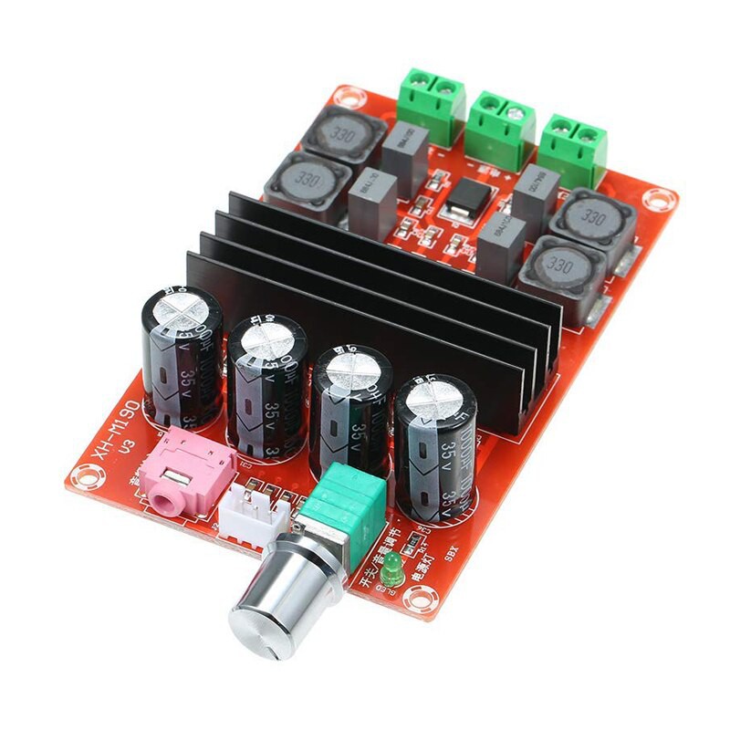 Kit Placa Amplificador 100w+100w Total 200W RMS Modelo XH-M190 | Shopee ...