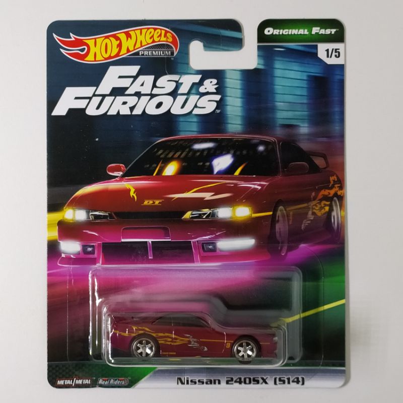 Hot Wheels Fast & Furious – Nissan 240SX (S14) (Velozes e Furiosos) -  Universo Hot Wheels