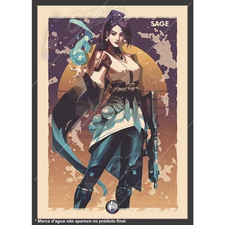 Quadro Decorativo - jogo valorant - Sage