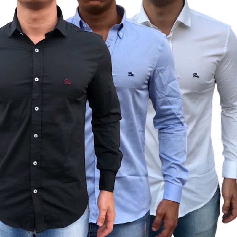 Camisas cheap sociais preço