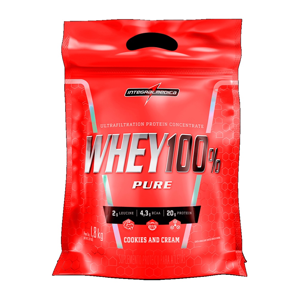 Whey 100% Pure Refil 907g – Integralmedica
