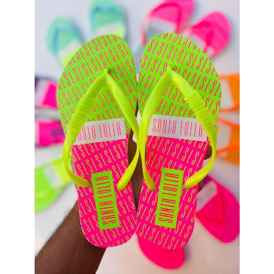 CHINELO SANTA LOLLA!!! Shopee Brasil