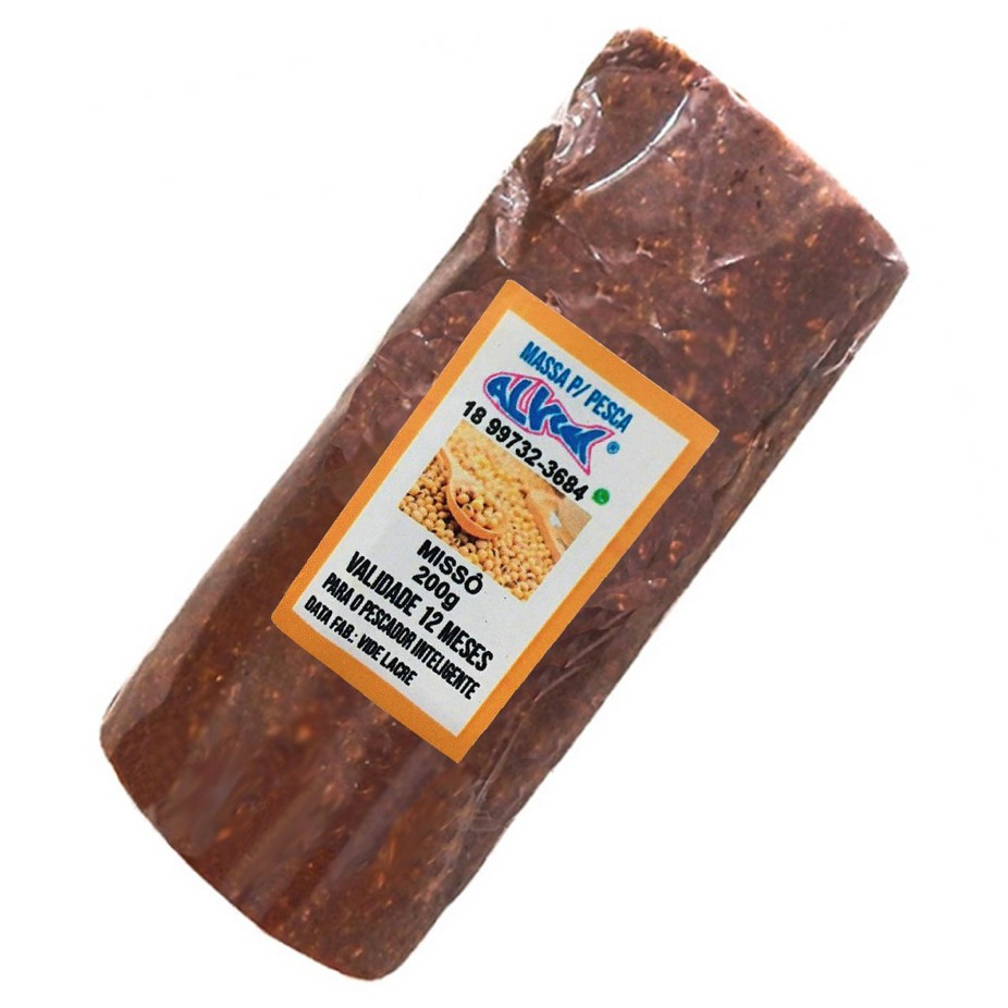 Massa De Pesca Pronta Missô - 200g / Alvim | Shopee Brasil
