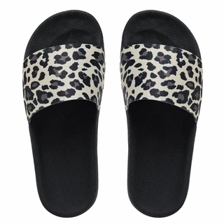 Chinelo Slide Feminino Estampa Oncinha