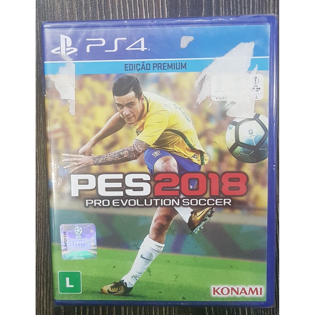 Usado: Jogo Pro Evolution Soccer 2018 - Edição Premium - PS4 em