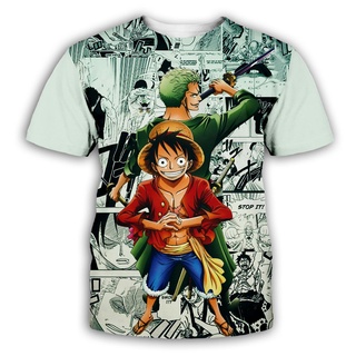 New Bonito One Piece T-shirt das Crianças Verão Bonito Jogo Luffy 3D Print  Moda Harajuku Casual Roupas de Manga Curta 4-14 Anos - AliExpress