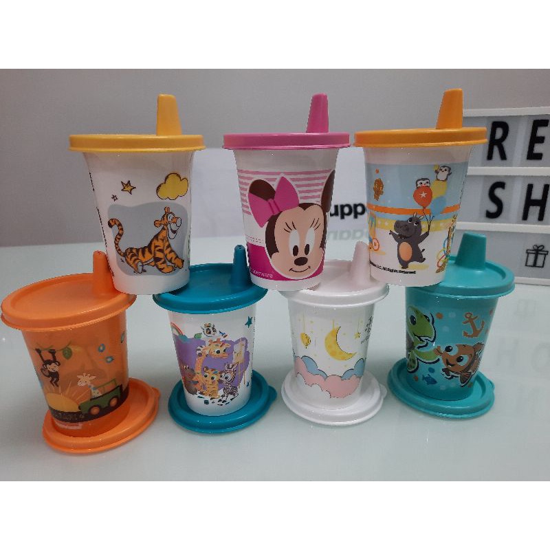 Tupperware Copinho Infantil Com Bico 200ml Com Duas Tampas - Unidade ...