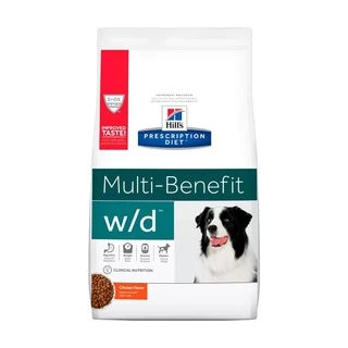 Ração Hills Prescription Diet W/D Controle Peso Cão Ad 3,8KG
